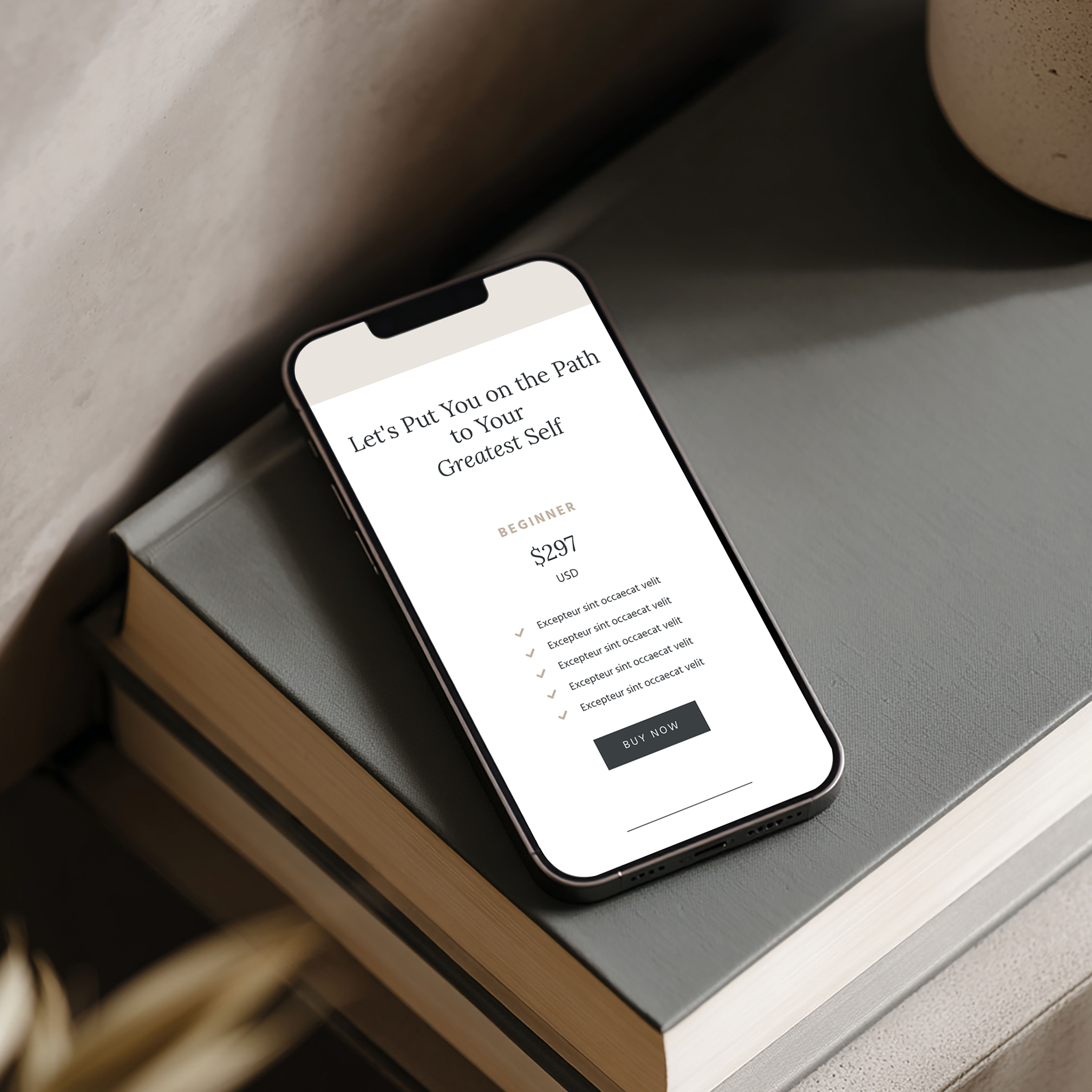 Parker Kajabi Sales Page Template
