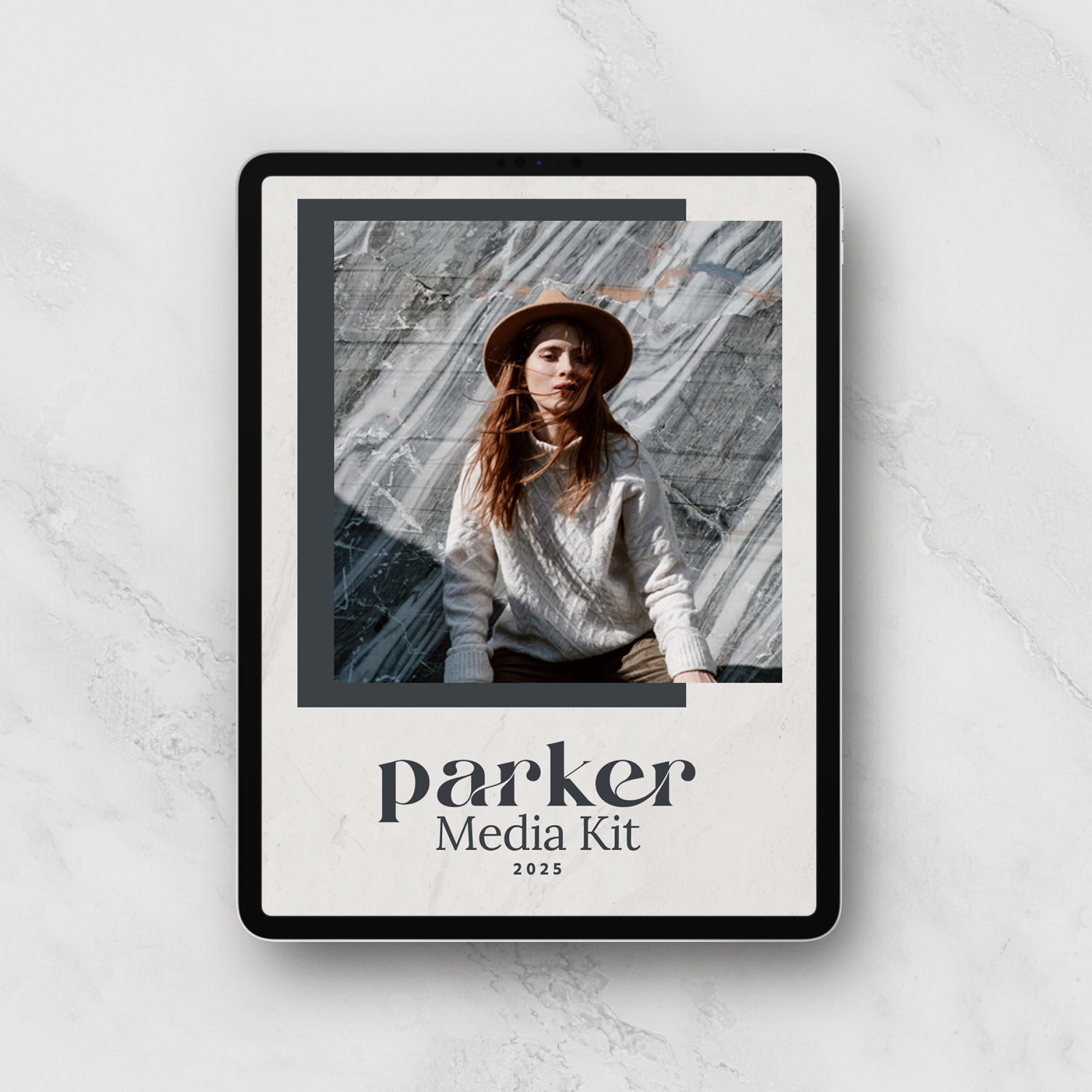 Parker Media Kit Canva Template