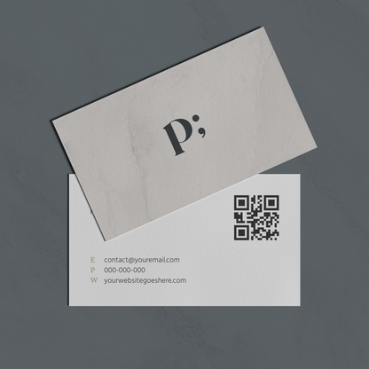 Parker Business Card Canva Template
