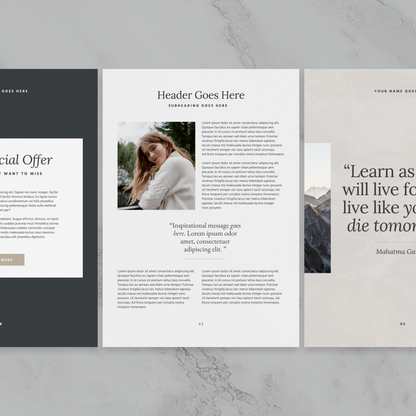 Parker eBook Canva Templates