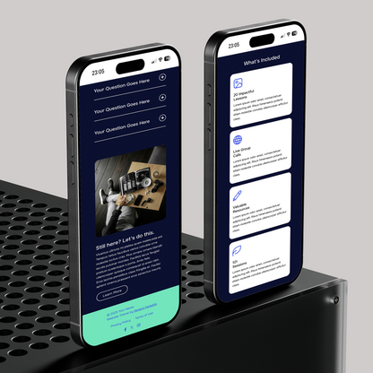 Hudson Kajabi Sales Page Template